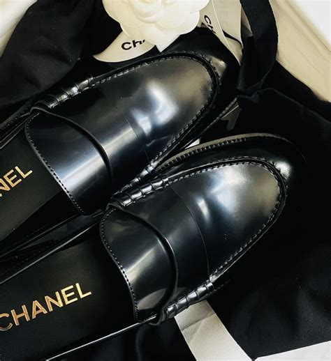 chanel loafers moccasins|Chanel loafers cheap.